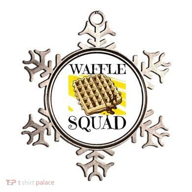 Waffle Squad Ironic Waffle Gourmet Hobby Chef Ornament