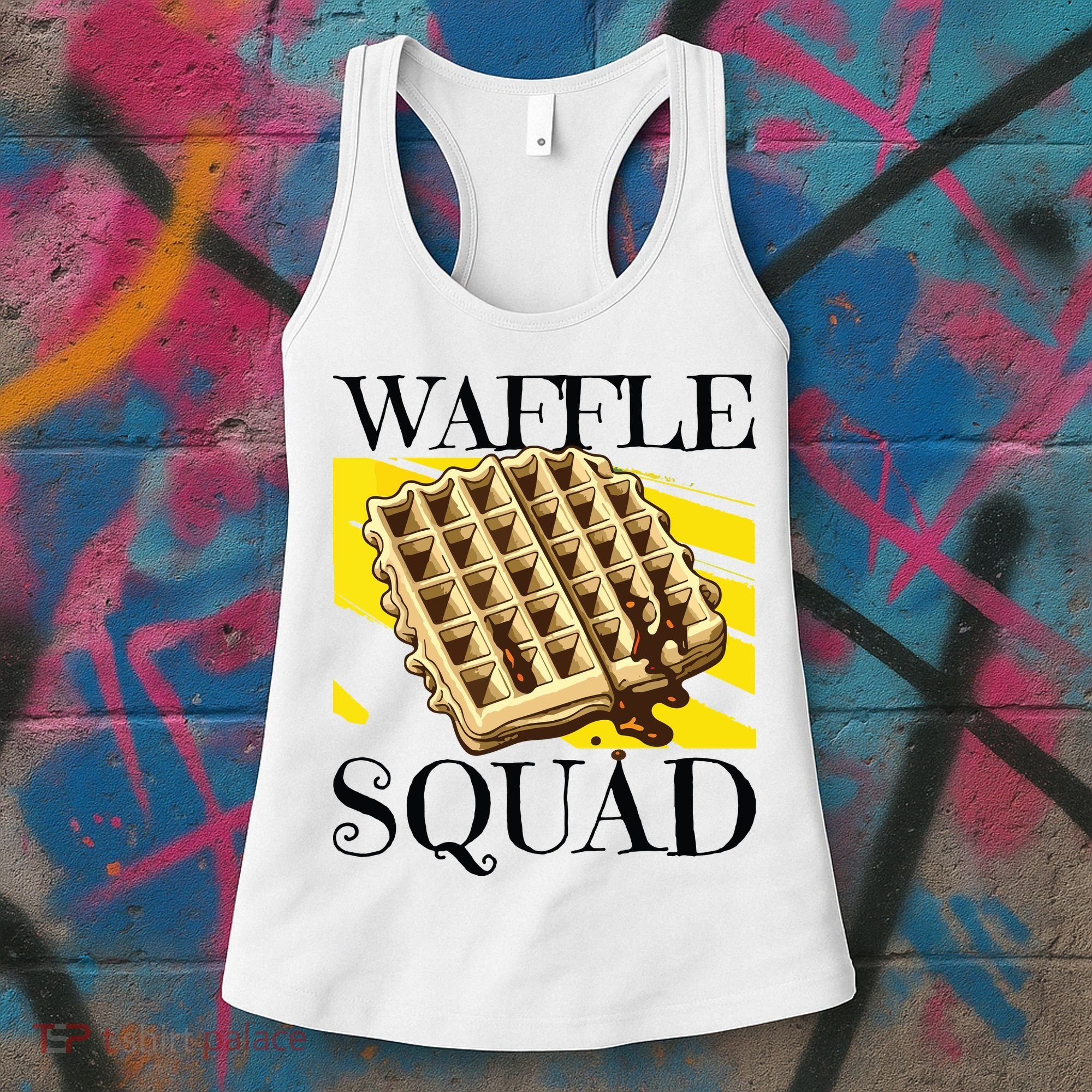 Waffle Squad Ironic Waffle Gourmet Hobby Chef Women's Tank Top