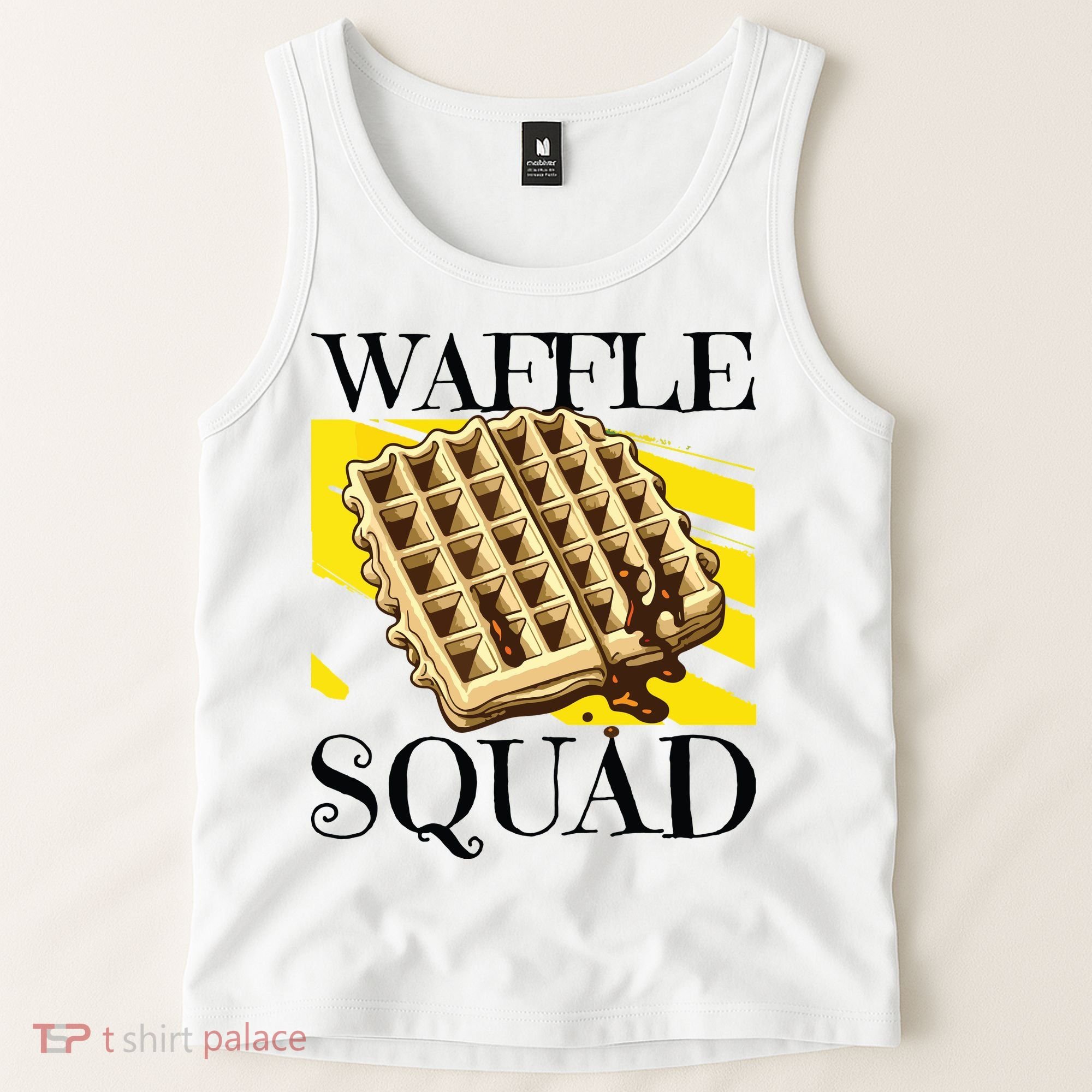 Waffle Squad Ironic Waffle Gourmet Hobby Chef Tank Top