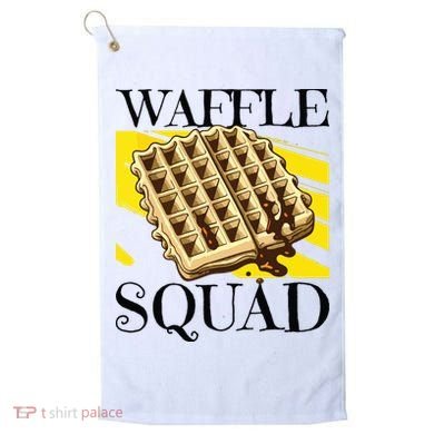 Waffle Squad Ironic Waffle Gourmet Hobby Chef Golf Towel