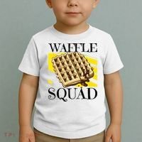 Waffle Squad Ironic Waffle Gourmet Hobby Chef Toddler T-Shirt thumb 2
