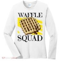 Waffle Squad Ironic Waffle Gourmet Hobby Chef Women's Long Sleeve Shirt thumb 0