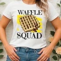 Waffle Squad Ironic Waffle Gourmet Hobby Chef Women's T-Shirt thumb 2