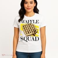 Waffle Squad Ironic Waffle Gourmet Hobby Chef Women's T-Shirt thumb 4