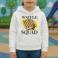 Waffle Squad Ironic Waffle Gourmet Hobby Chef Kids Hoodie thumb 3