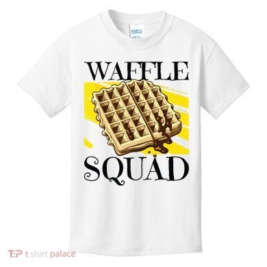 Waffle Squad Ironic Waffle Gourmet Hobby Chef Kids T-Shirt