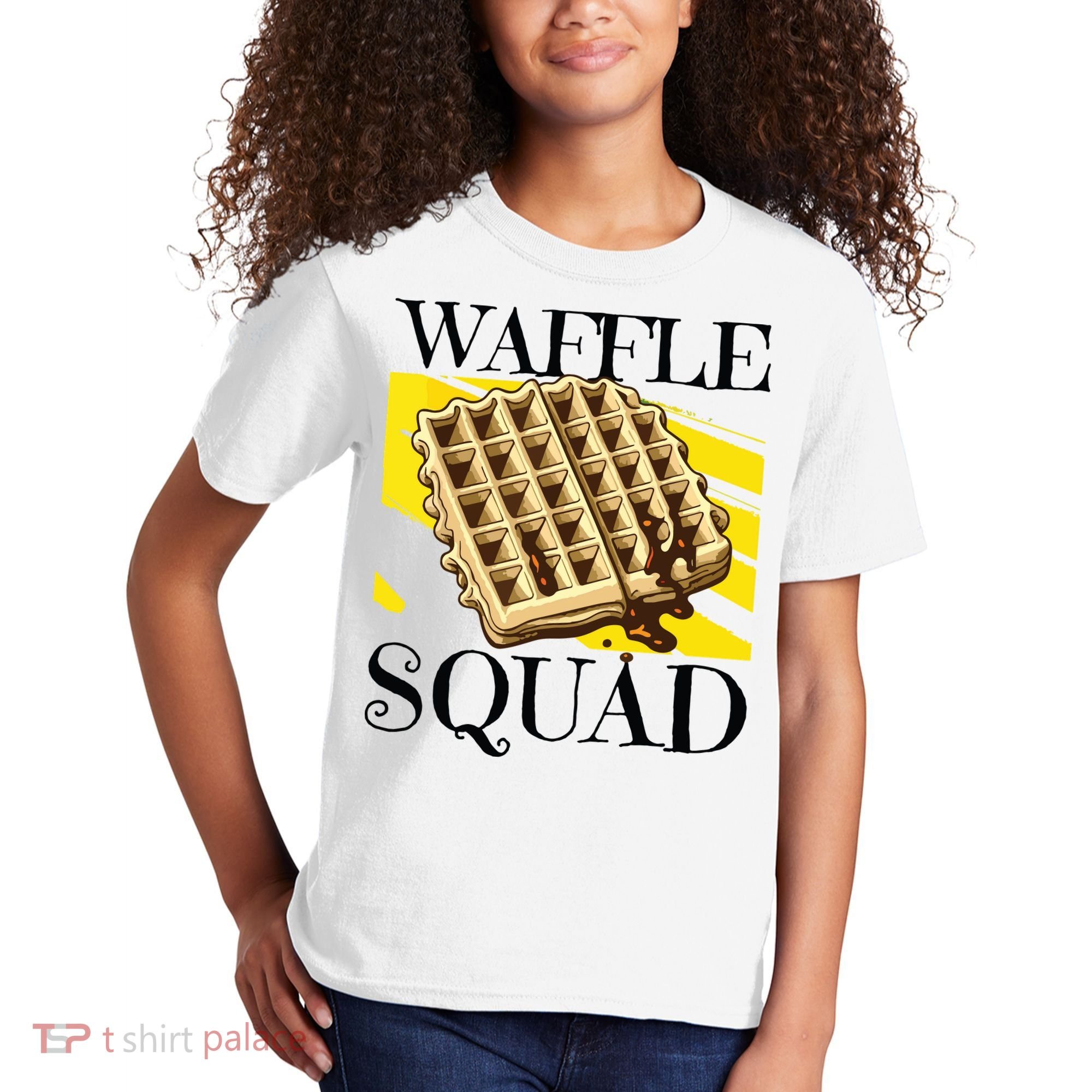 Waffle Squad Ironic Waffle Gourmet Hobby Chef Kids T-Shirt