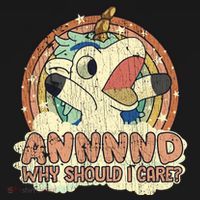 Why Should I Care Unicorn Lover Magical Funny Ornament thumb 1