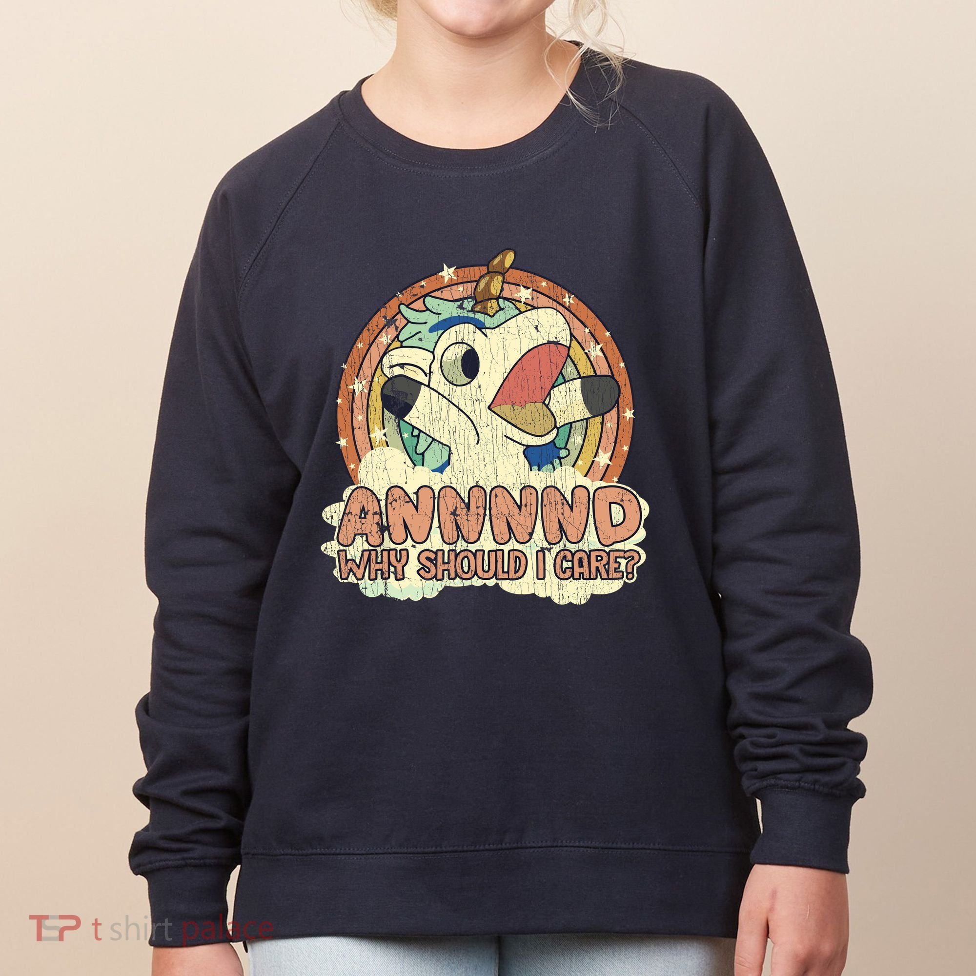 Why Should I Care Unicorn Lover Magical Funny Women's Sweatshirt