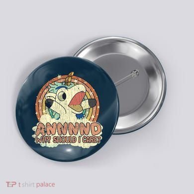 Why Should I Care Unicorn Lover Magical Funny Button