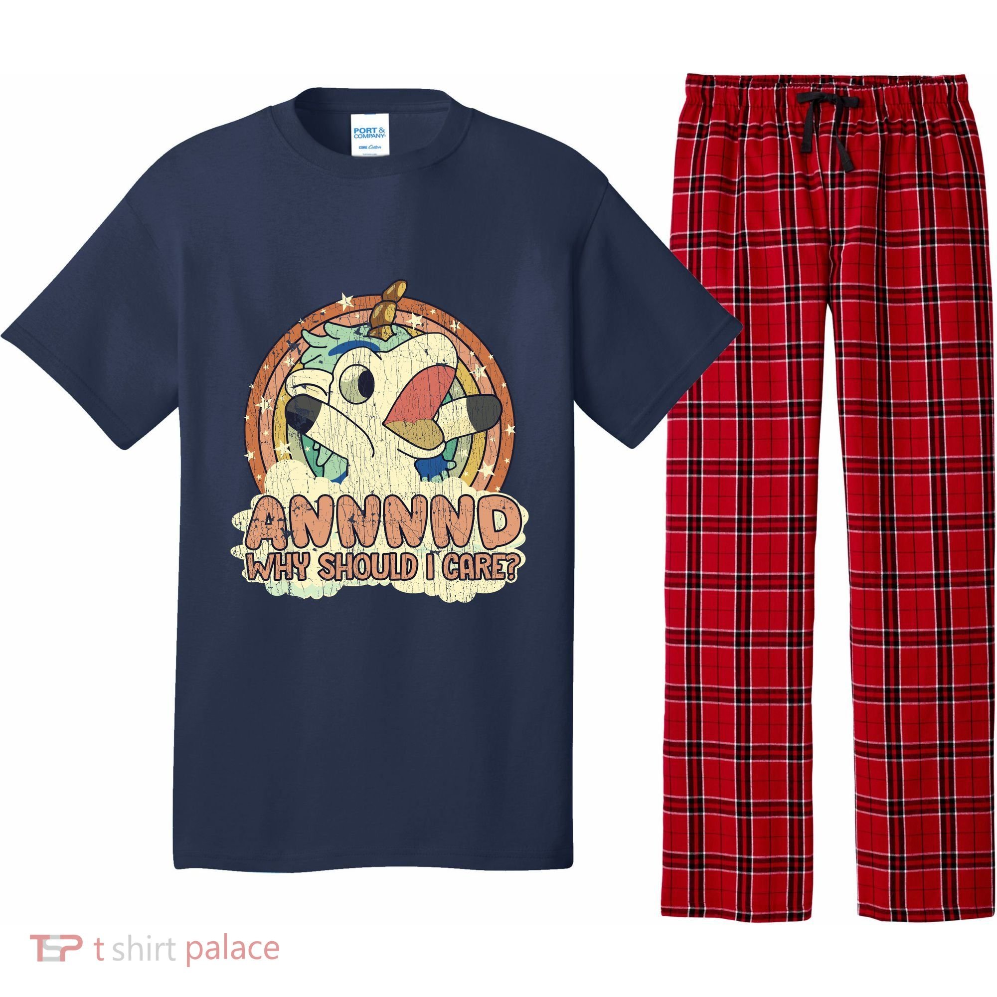 Why Should I Care Unicorn Lover Magical Funny Pajama Set