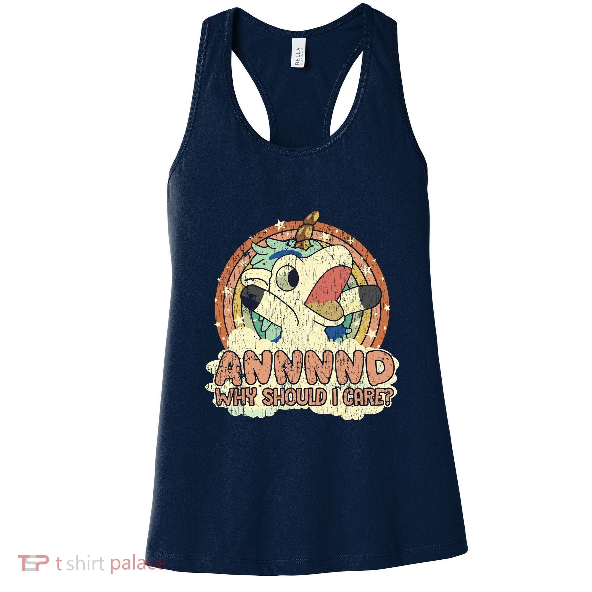 Why Should I Care Unicorn Lover Magical Funny Women's Tank Top