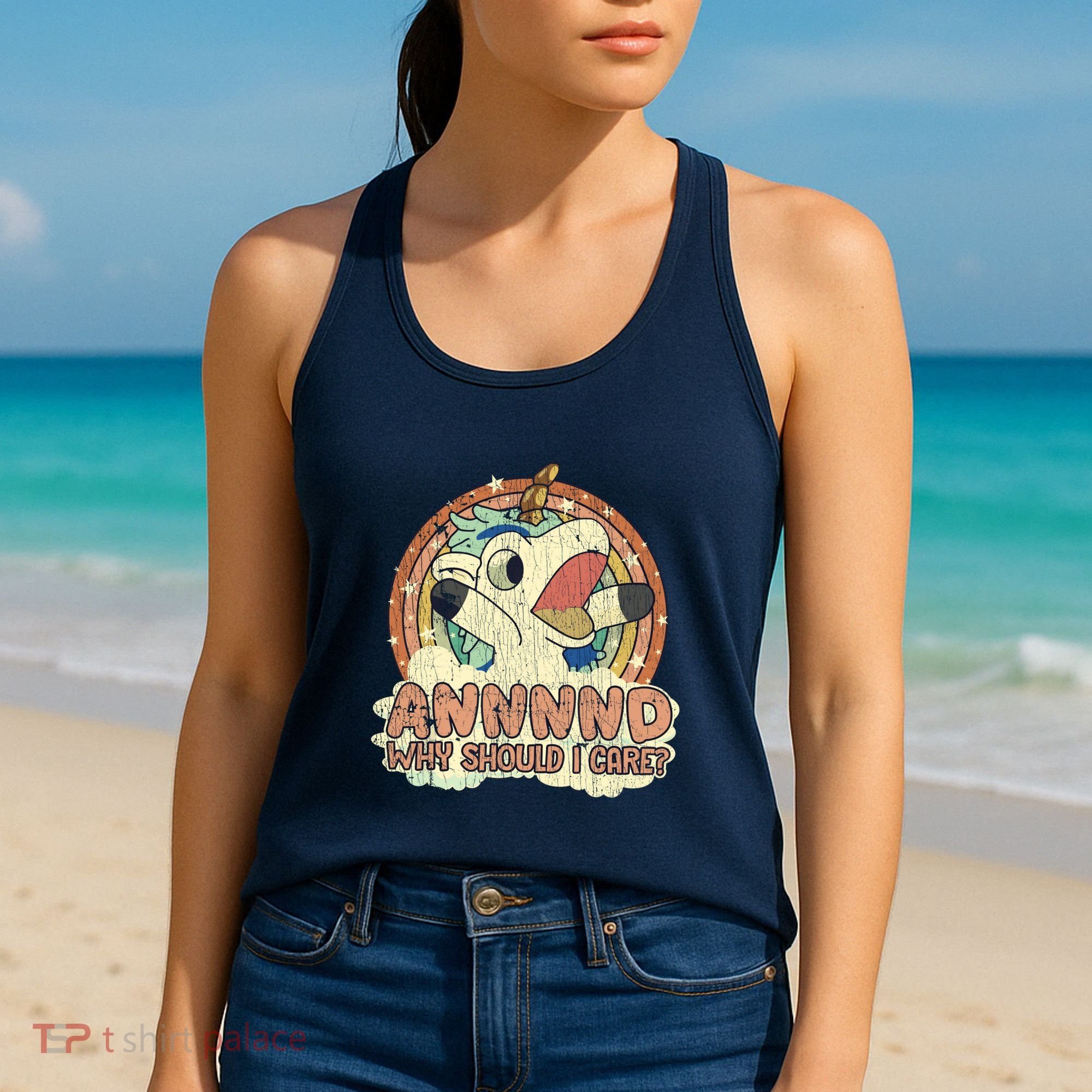 Why Should I Care Unicorn Lover Magical Funny Women's Tank Top