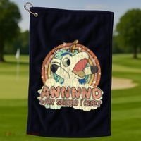 Why Should I Care Unicorn Lover Magical Funny Golf Towel thumb 1
