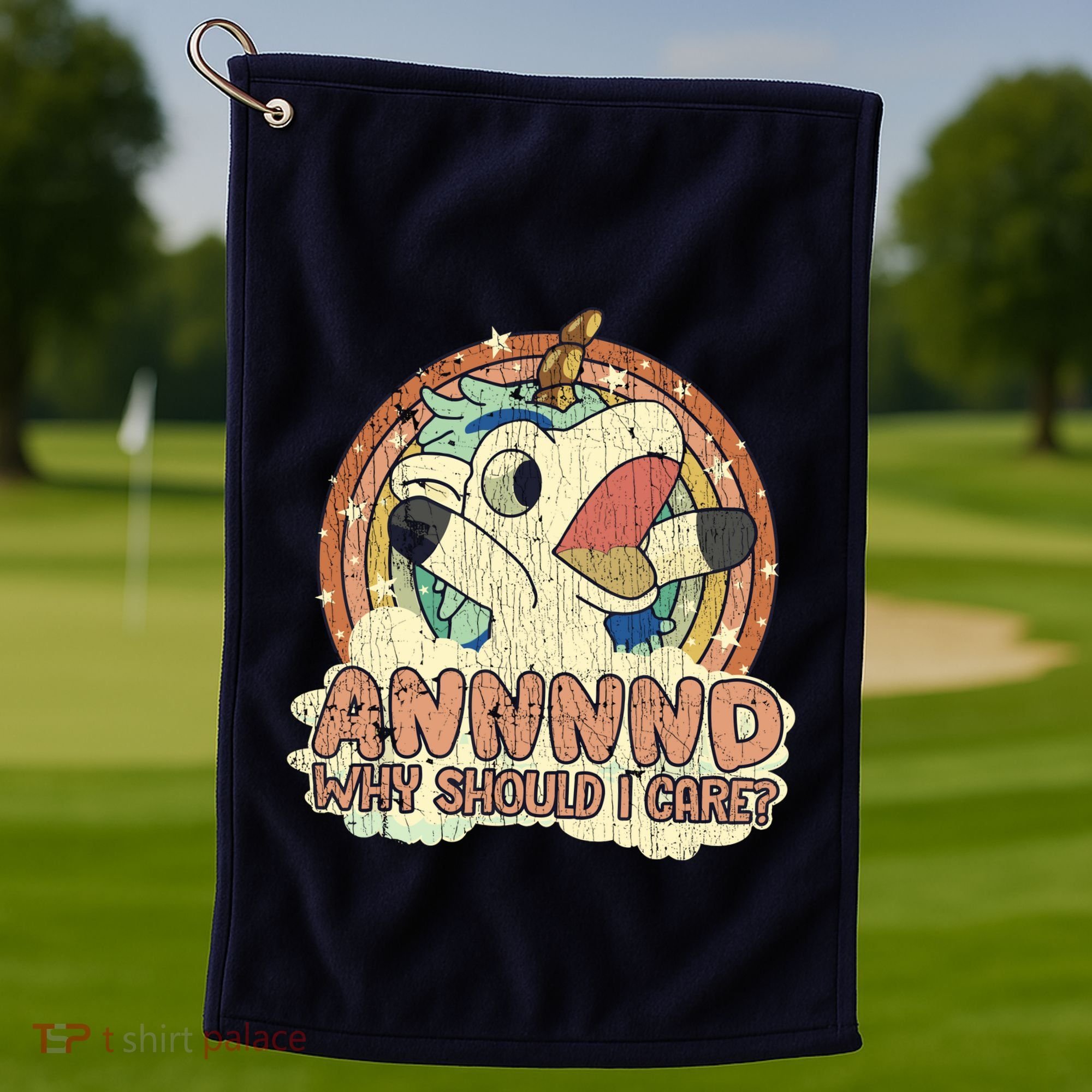 Why Should I Care Unicorn Lover Magical Funny Golf Towel