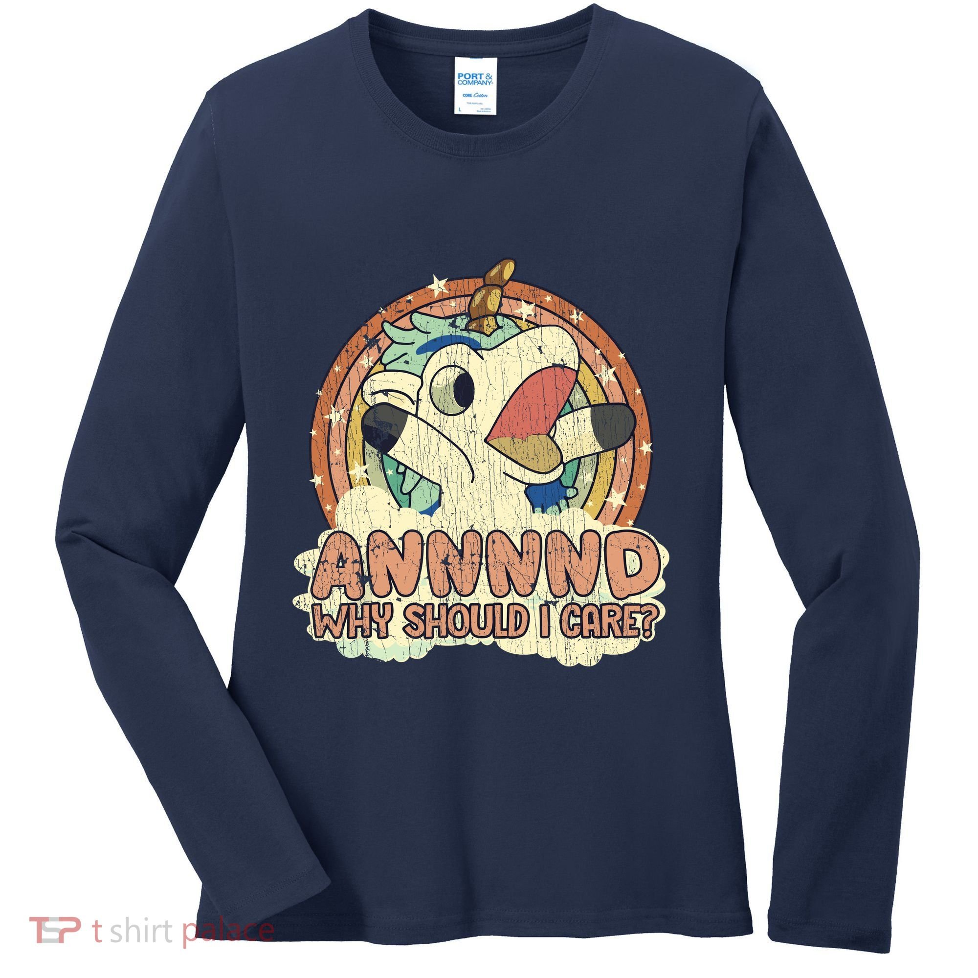 Why Should I Care Unicorn Lover Magical Funny Women's Long Sleeve Shirt