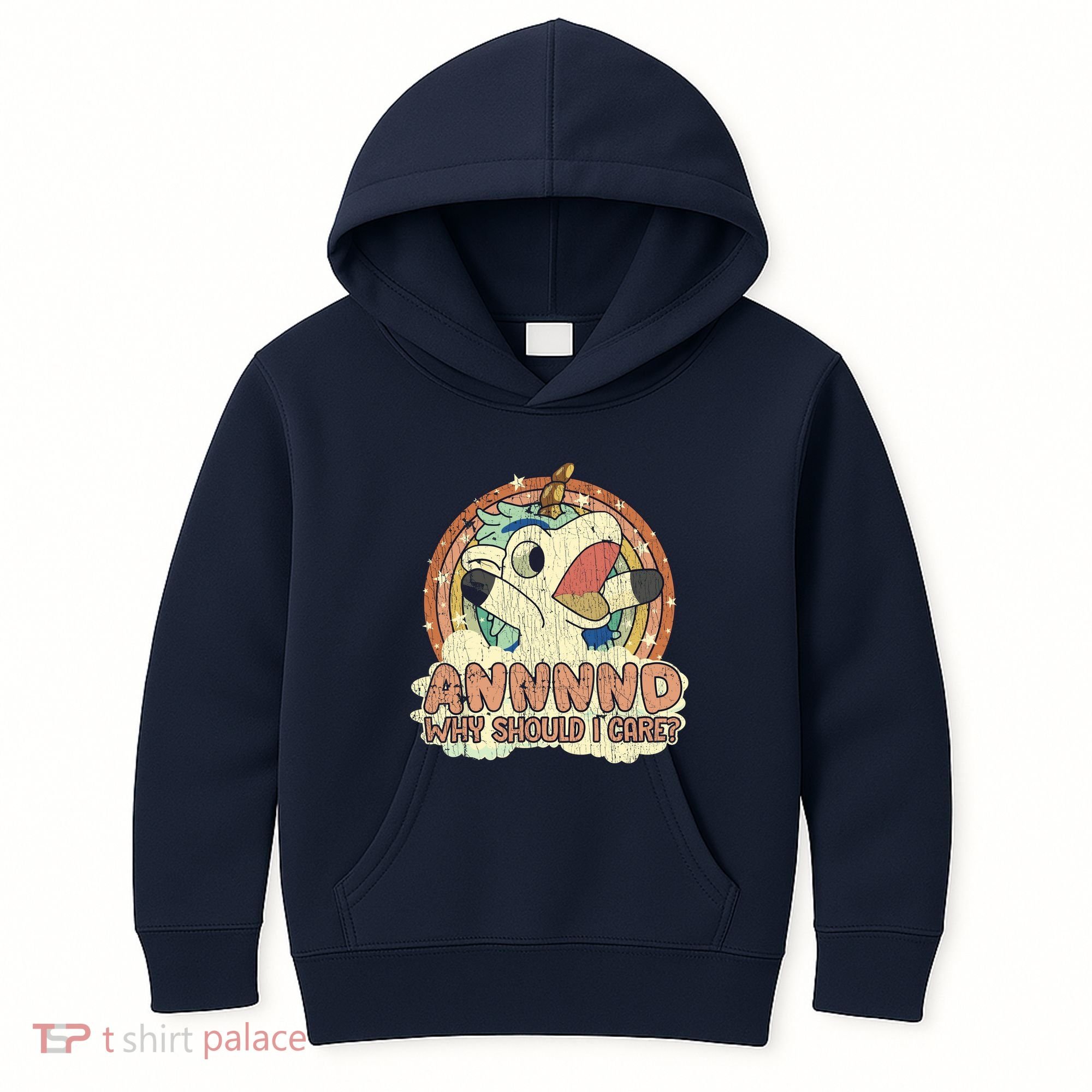 Why Should I Care Unicorn Lover Magical Funny Kids Hoodie