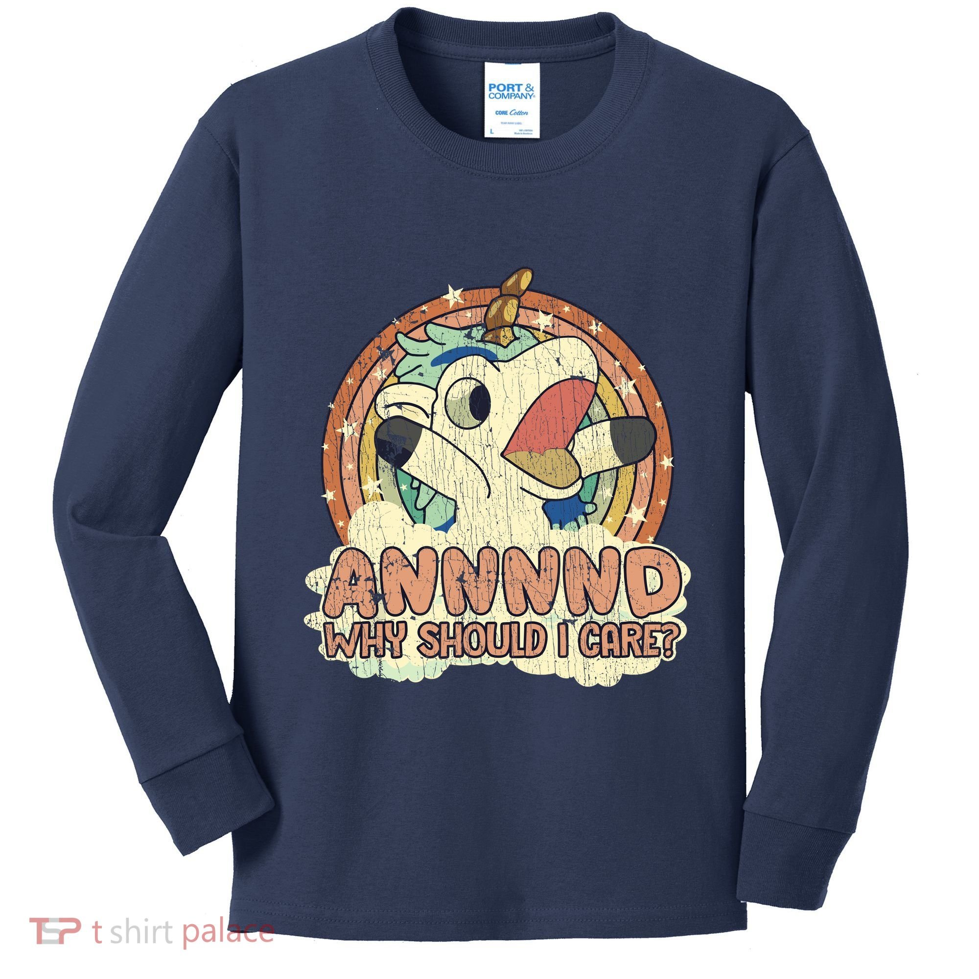 Why Should I Care Unicorn Lover Magical Funny Kids Long Sleeve Shirt