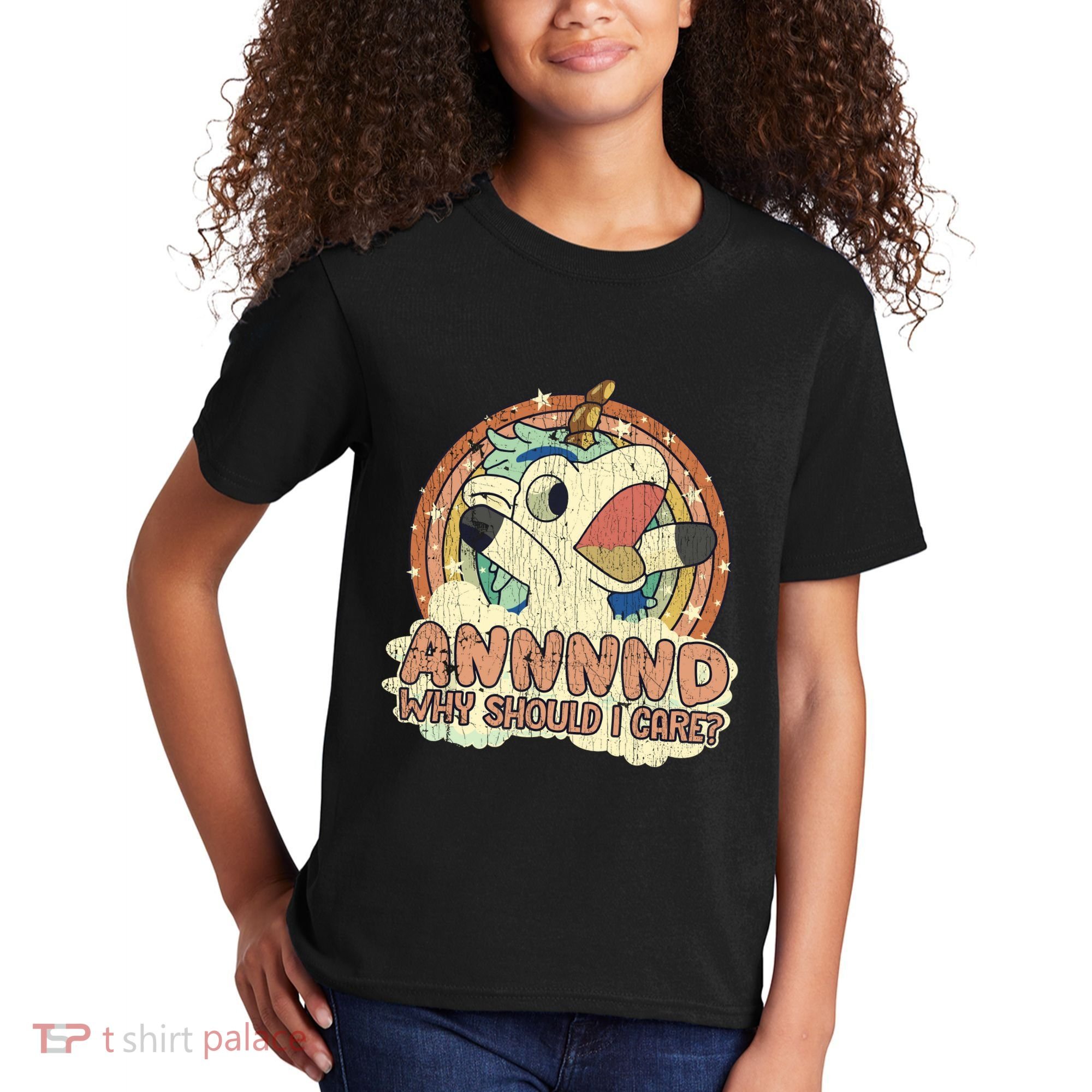 Why Should I Care Unicorn Lover Magical Funny Kids T-Shirt
