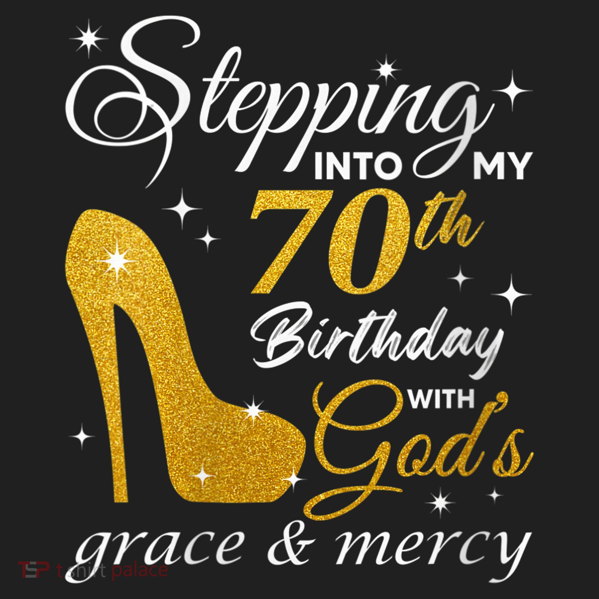 Wo Stepping Into My 70th Birthday With God's Grace And Mercy Beanie