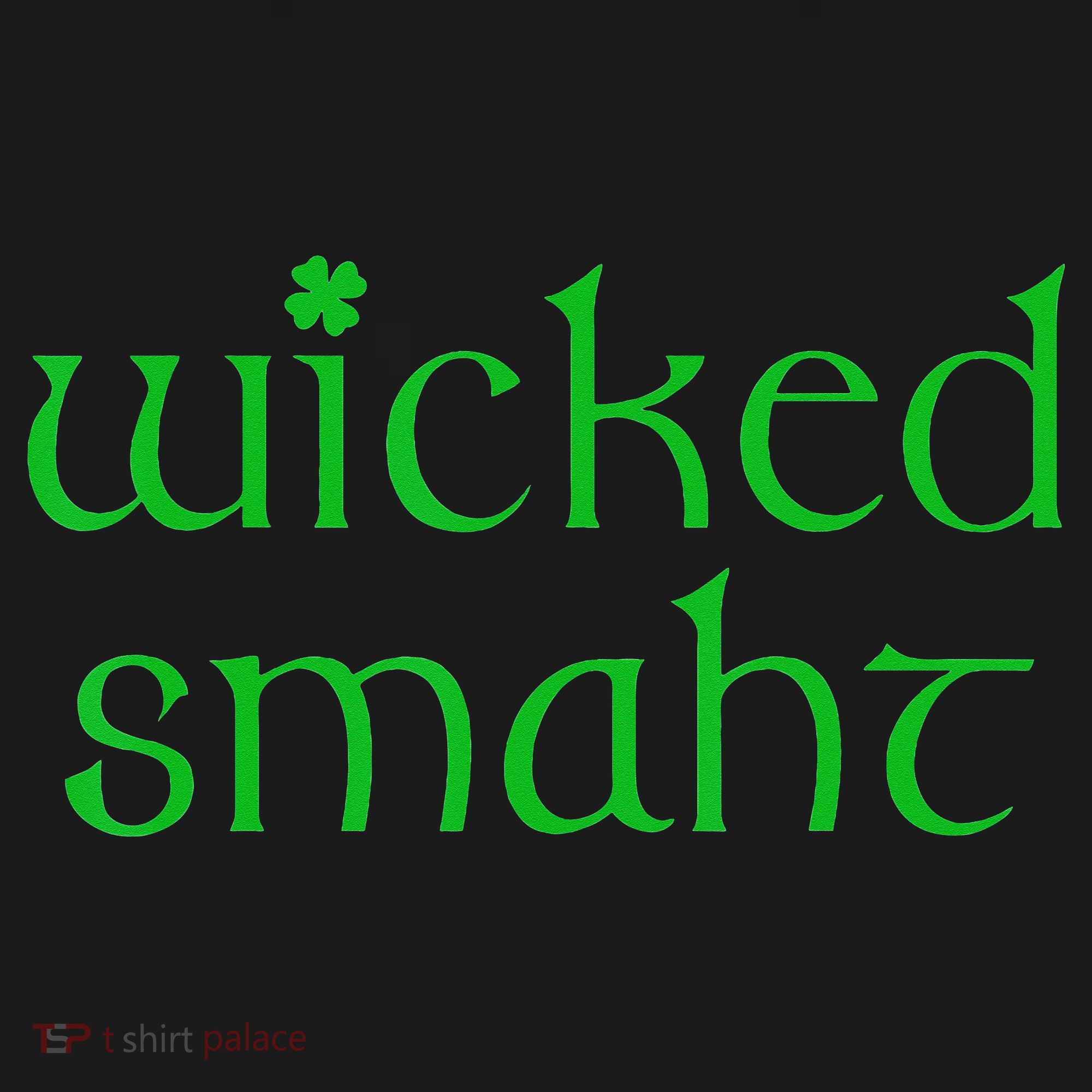 Wicked Smart Irish Boston Funny St Patricks Day Ornament
