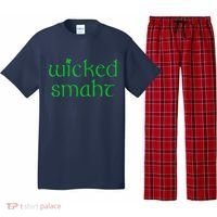 Wicked Smart Irish Boston Funny St Patricks Day Pajama Set thumb 0