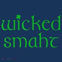 Wicked Smart Irish Boston Funny St Patricks Day Women's Hoodie thumb 2