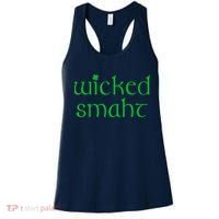 Wicked Smart Irish Boston Funny St Patricks Day Women's Tank Top thumb 0