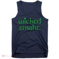 Wicked Smart Irish Boston Funny St Patricks Day Tank Top thumb 0