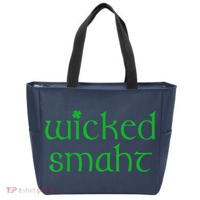 Wicked Smart Irish Boston Funny St Patricks Day Tote Bag