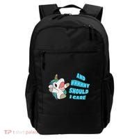 WHY SHOULD I CARE UNICORN GIFTS FUNNY SARCASTIC Backpack thumb 0