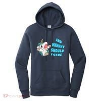 WHY SHOULD I CARE UNICORN GIFTS FUNNY SARCASTIC Women's Hoodie thumb 0