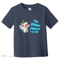 WHY SHOULD I CARE UNICORN GIFTS FUNNY SARCASTIC Toddler T-Shirt thumb 0
