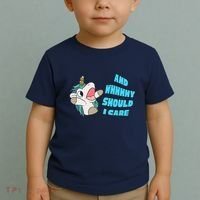 WHY SHOULD I CARE UNICORN GIFTS FUNNY SARCASTIC Toddler T-Shirt thumb 2