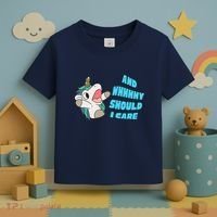WHY SHOULD I CARE UNICORN GIFTS FUNNY SARCASTIC Toddler T-Shirt thumb 3