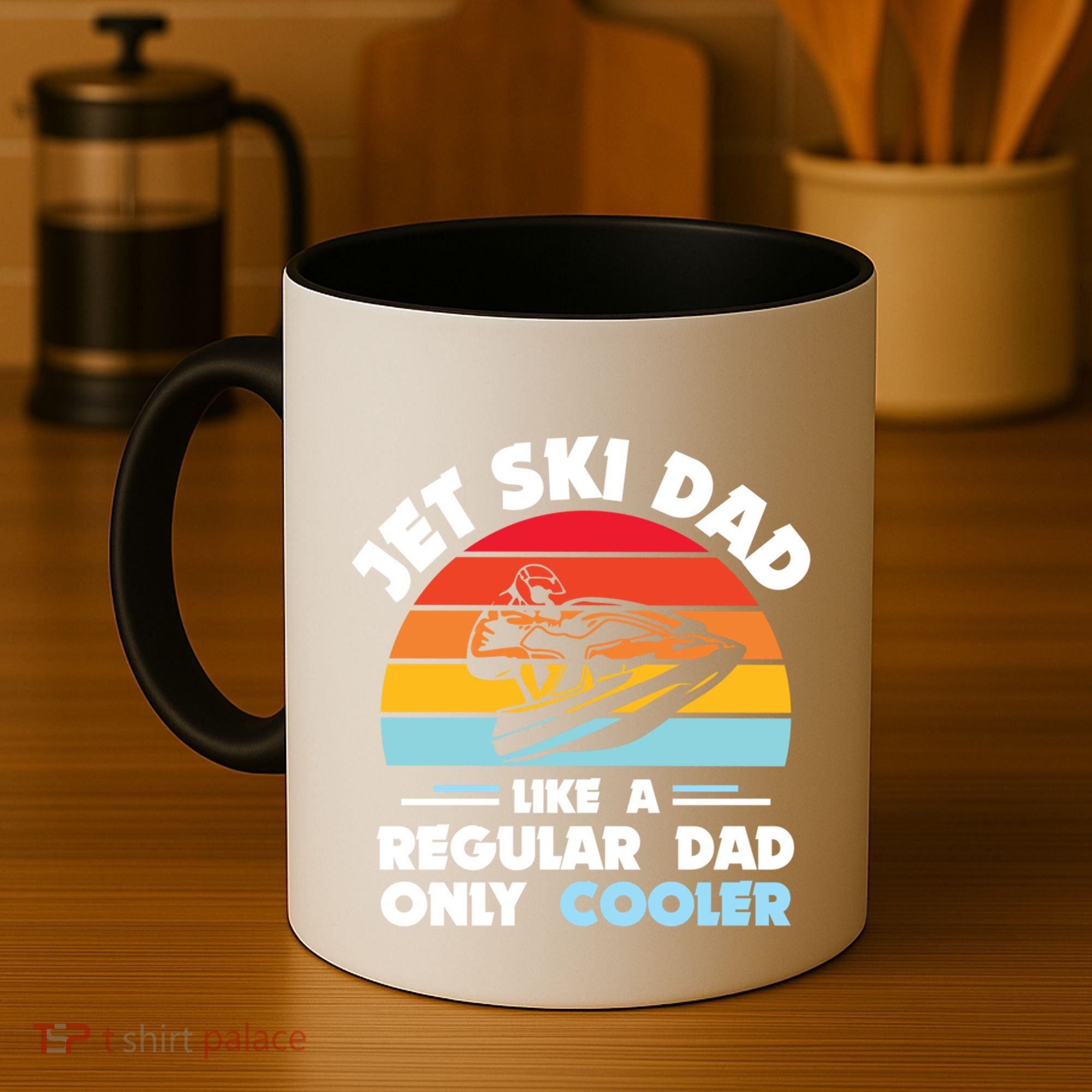 Water Sport Jet Ski Dad Like A Regular Dad Only Cooler Gift Coffee Mug