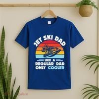 Water Sport Jet Ski Dad Like A Regular Dad Only Cooler Gift T-Shirt thumb 2