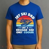Water Sport Jet Ski Dad Like A Regular Dad Only Cooler Gift T-Shirt thumb 3