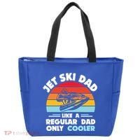 Water Sport Jet Ski Dad Like A Regular Dad Only Cooler Gift Tote Bag thumb 0