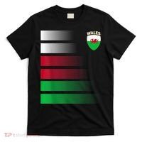 Welsh Soccer Jersey Wales Football Wales Flag T-Shirt thumb 0