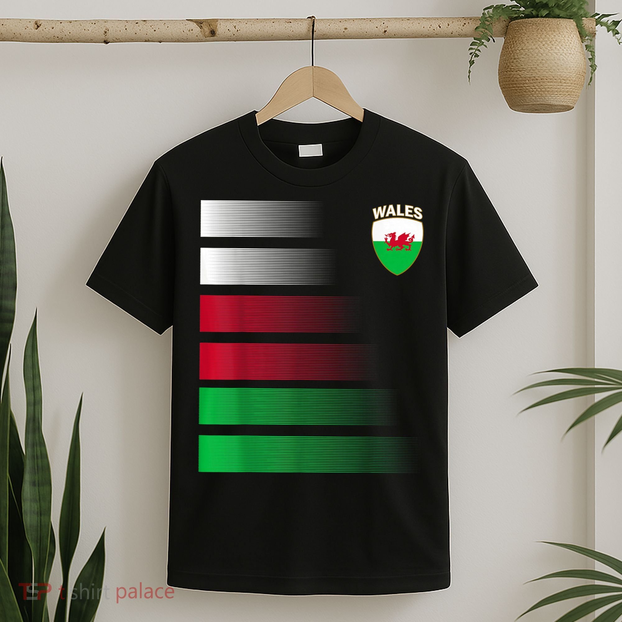 Welsh Soccer Jersey Wales Football Wales Flag T-Shirt