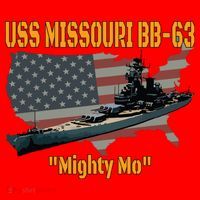 Ww2 Ship Korean War Uss Missouri Battleship Bb63 Veterans Santa Hat thumb 1