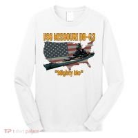 Ww2 Ship Korean War Uss Missouri Battleship Bb63 Veterans Long Sleeve Shirt thumb 0
