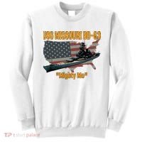 Ww2 Ship Korean War Uss Missouri Battleship Bb63 Veterans Sweatshirt thumb 0