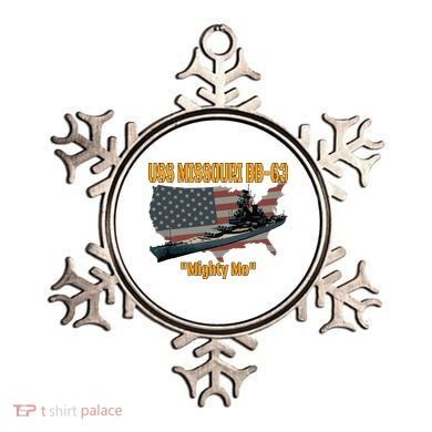 Ww2 Ship Korean War Uss Missouri Battleship Bb63 Veterans Ornament