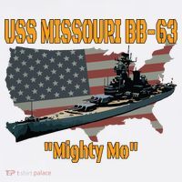 Ww2 Ship Korean War Uss Missouri Battleship Bb63 Veterans Baby Bodysuit thumb 2