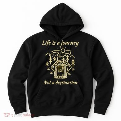 Wayward Son Life Is A Journey Hiking Camping Hoodie