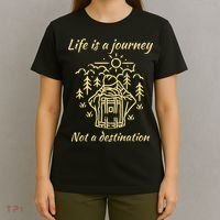 Wayward Son Life Is A Journey Hiking Camping T-Shirt thumb 4