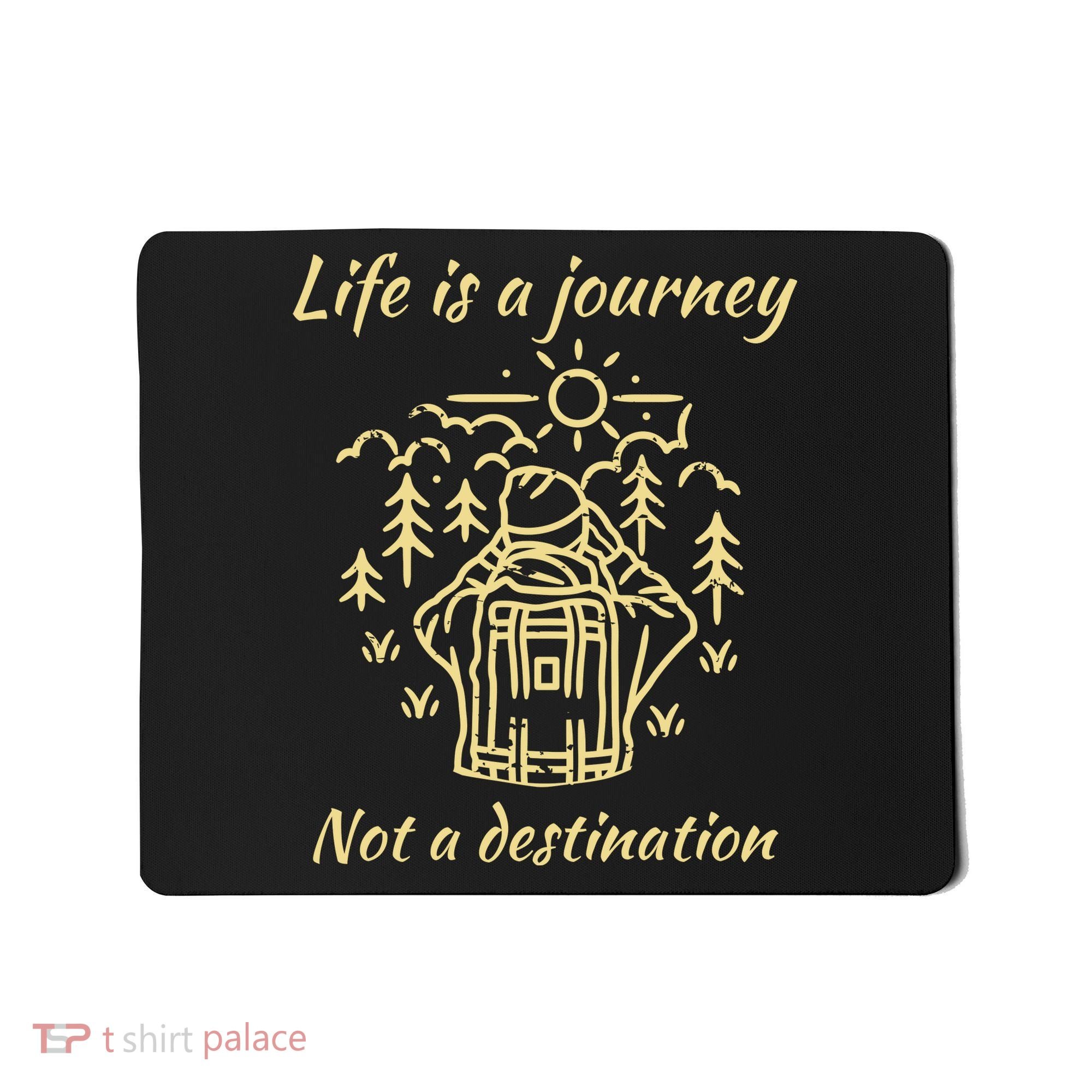 Wayward Son Life Is A Journey Hiking Camping Mousepad