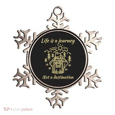 Wayward Son Life Is A Journey Hiking Camping Ornament